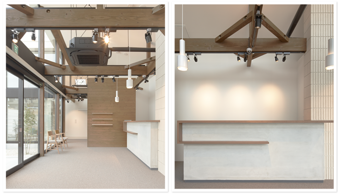 受付　～視覚～