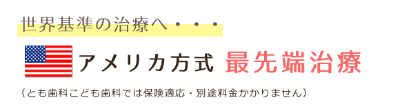 アメリカ方式の最先端治療